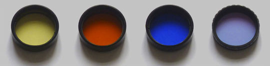 Color Planetary Filters for Small Telescopes