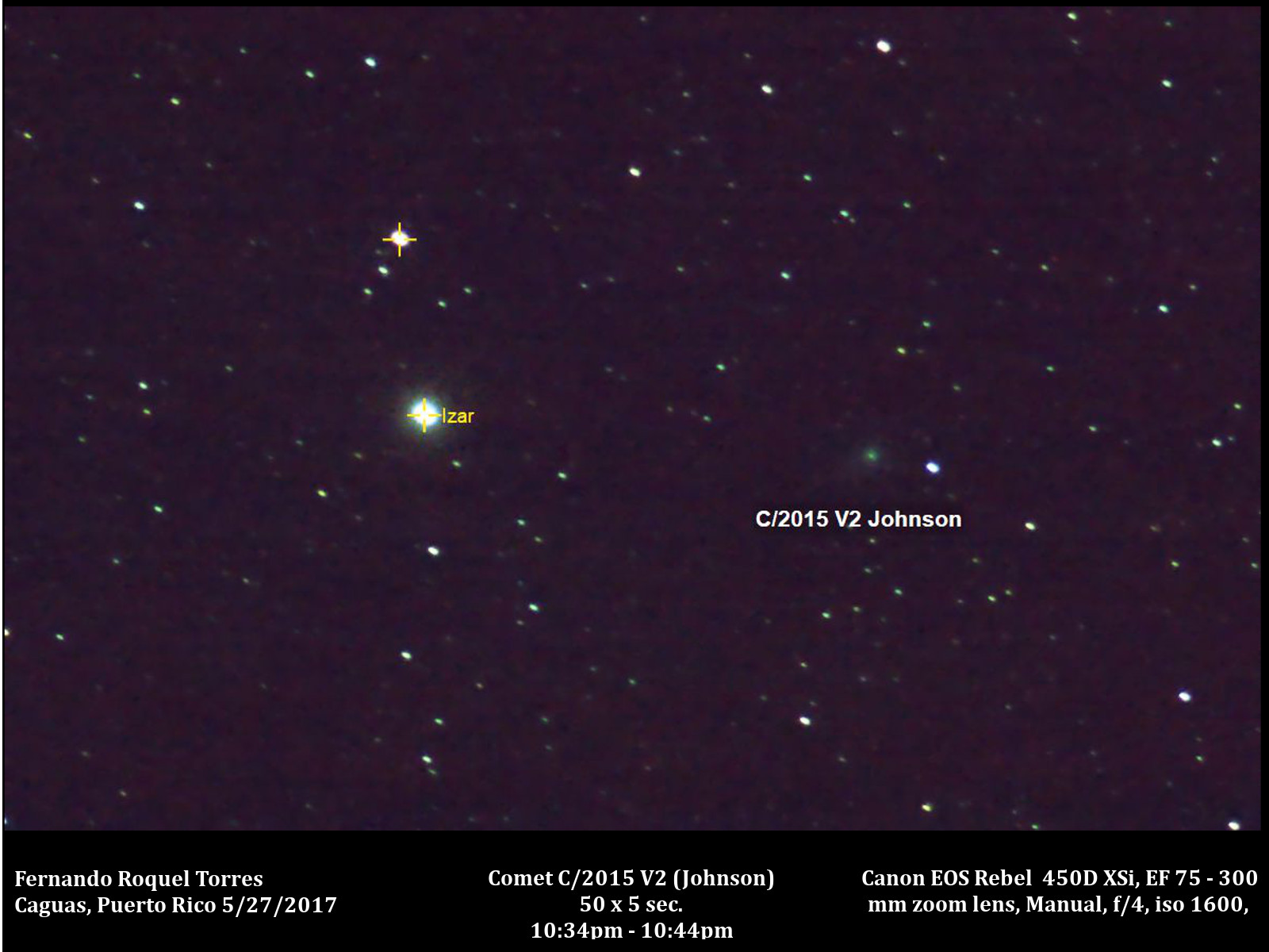 Comet C 2015 V2 Johnson