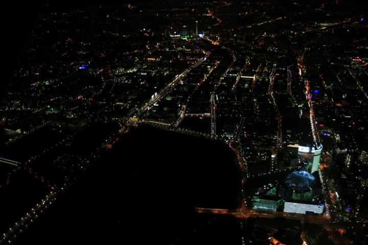 mitte from low altitude