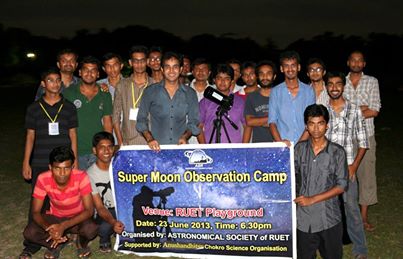After the successfully Super Moon observation camp 