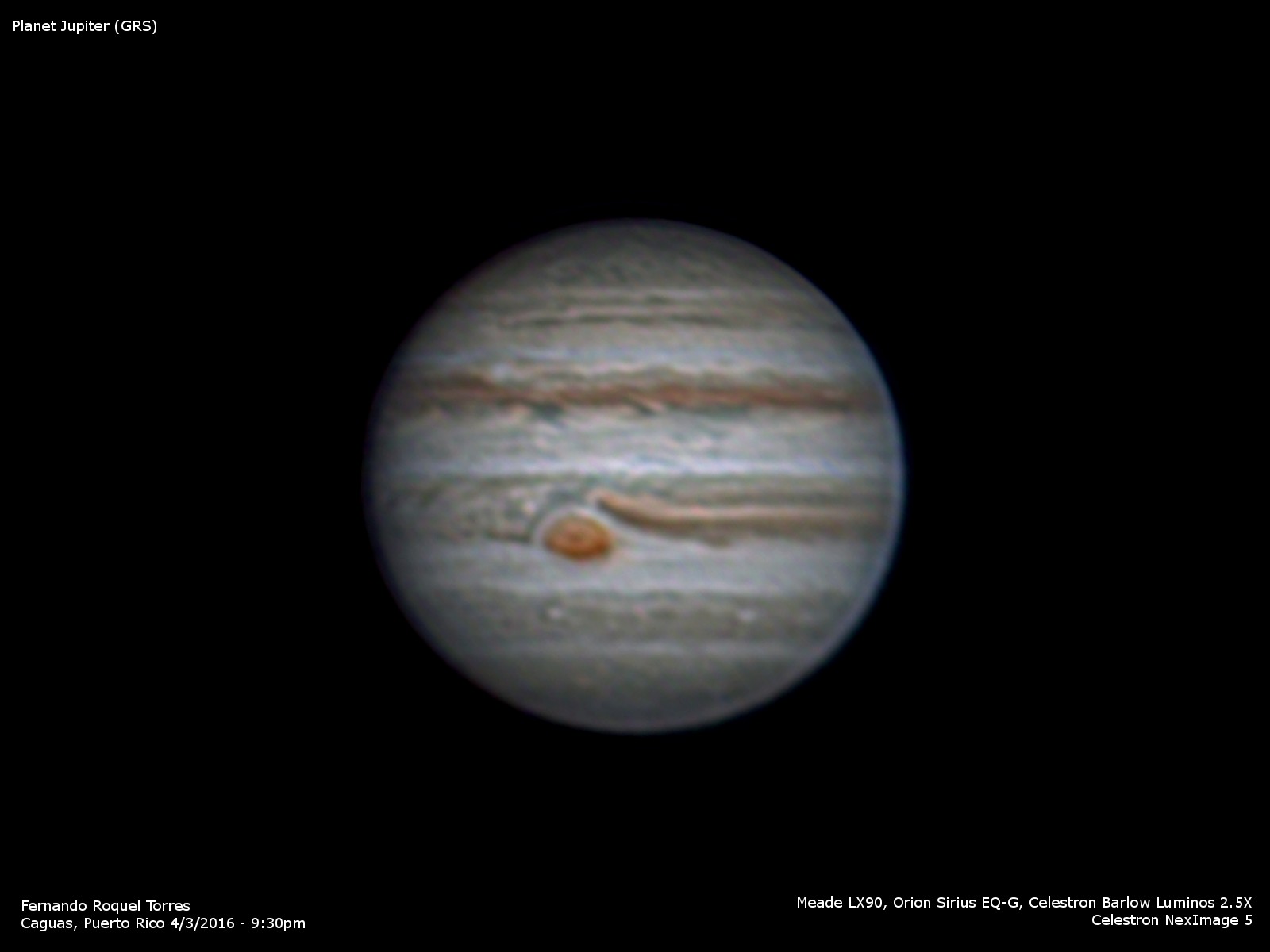 Jupiter GRS abril 3 2016b