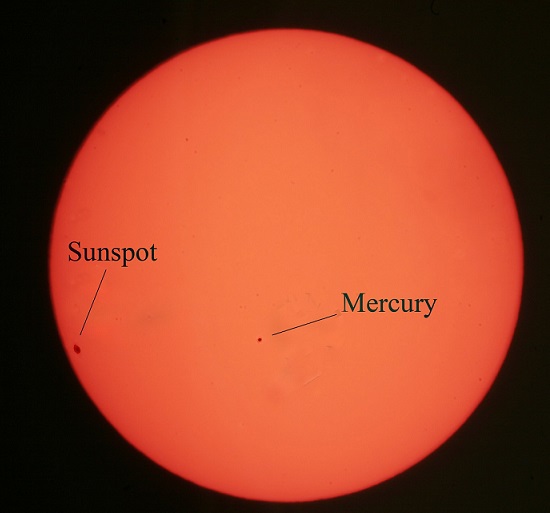 Transit of Mercury by Bill Bunker
